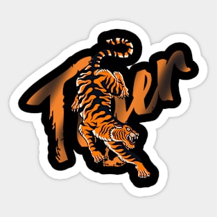 Year of the Tiger (Chinese Zodiac) Sticker